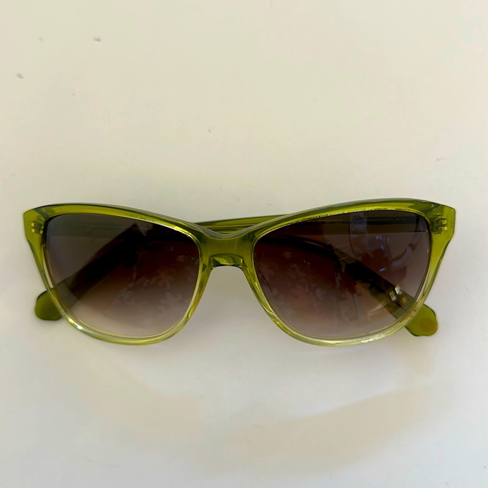 Balmain green sunglasses